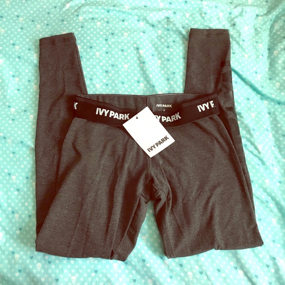 IVY PARK Pants - IVY PARK Logo Ankle Leggings Size S